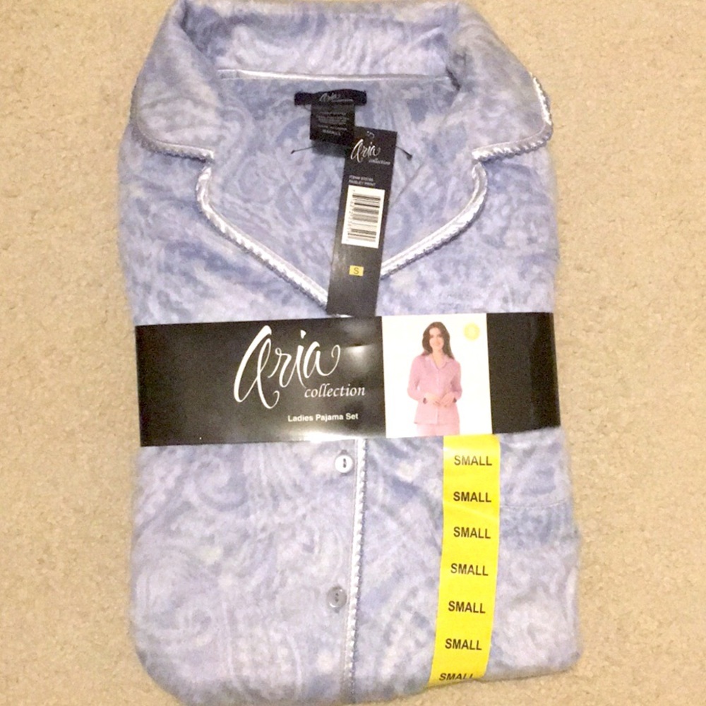 Light Blue, Super Soft Micro Fleece Pajama Set